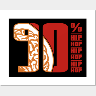 90% Hip Hop Posters and Art